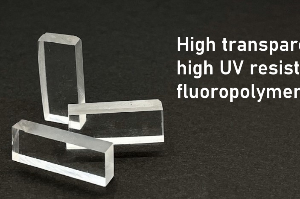 High transparency and High UV Resistant Fluoropolymer