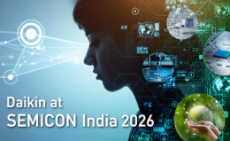 ไดกิ้นเตรียมเข้าร่วมจัดแสดงในงาน SEMICON India 2026